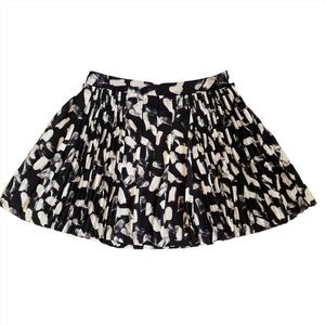 Banana Republic Pleated Brushstroke Skirt. Like New!